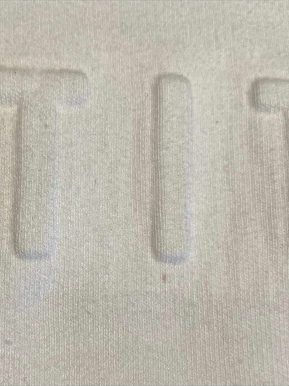 Little Bipsy "Gratitude" Embossed White Sweatshirt, size M - Picture 8 of 9
